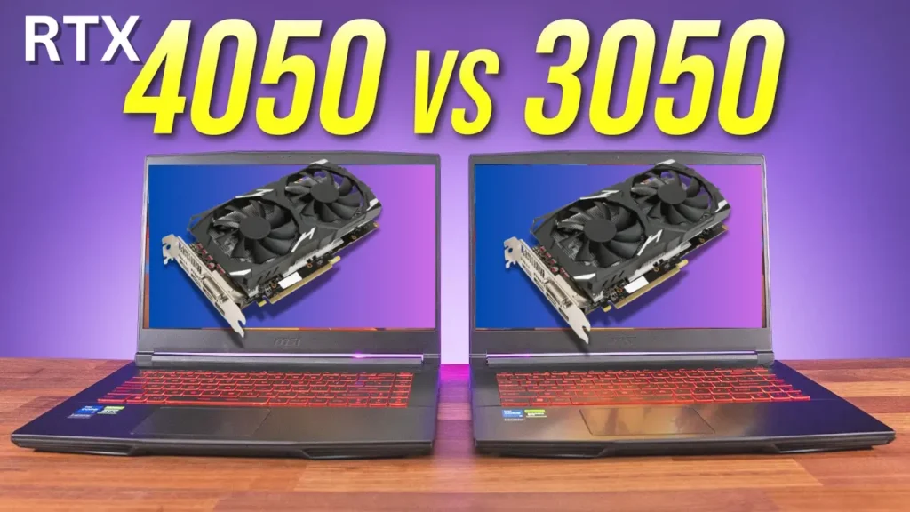 RTX 3050 vs 4050
