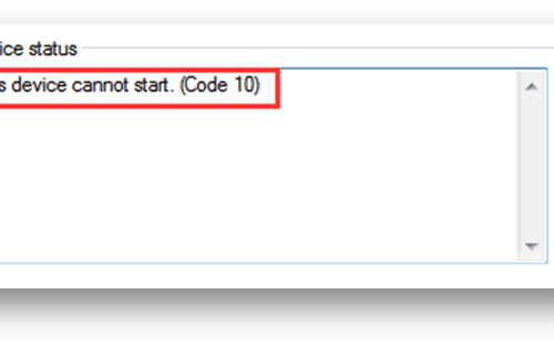how-fix-code-10-error