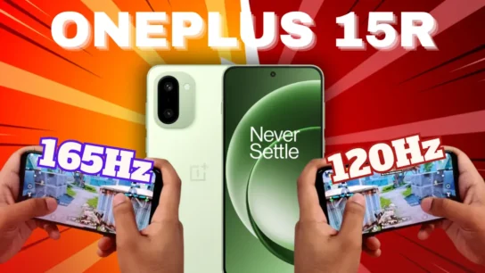 OnePlus 15R BGMI Gaming Test