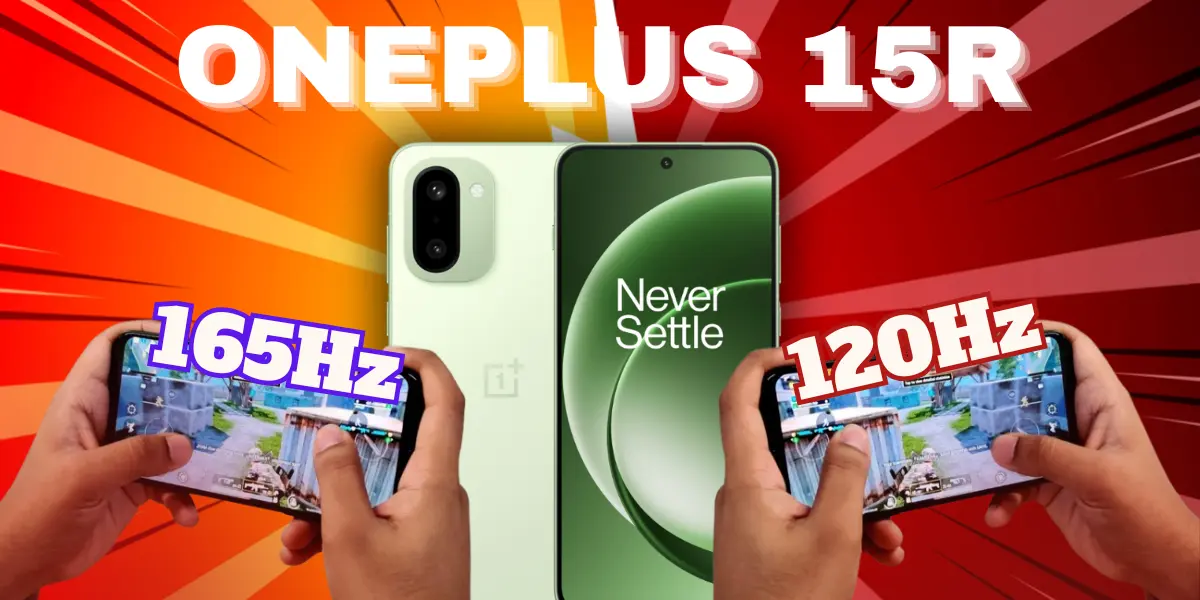 OnePlus 15R BGMI Gaming Test