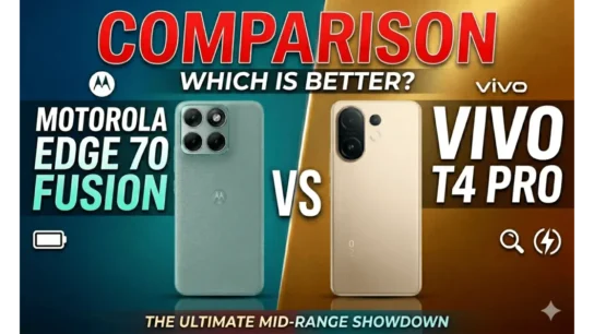 Motorola Edge 70 Fusion vs Vivo T4 Pro The Ultimate Comparison