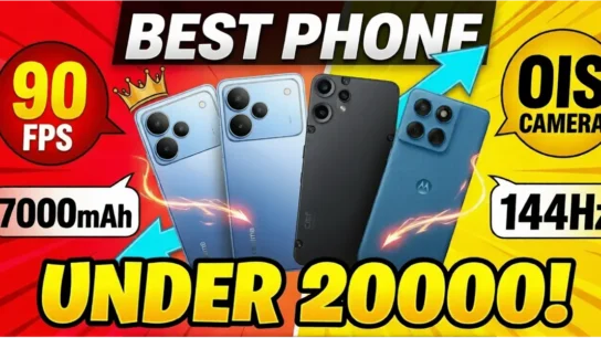 Top Phones Under 20000 in India