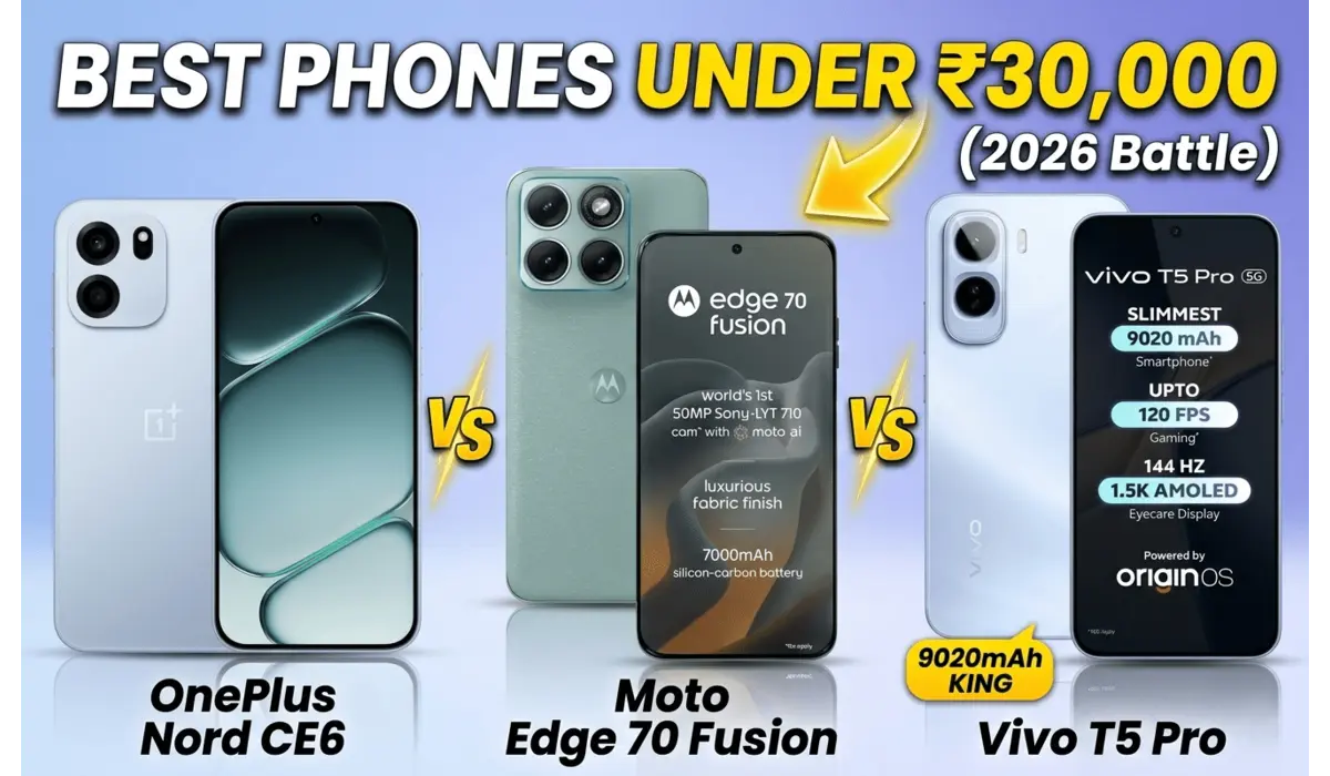 Best phones under 30000 in 2026