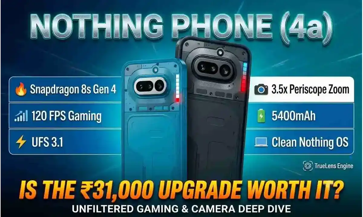 Nothing Phone 4A Gaming & Camera Review