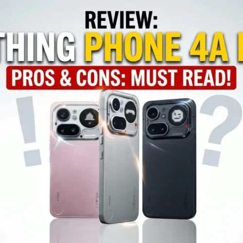 Nothing Phone 4a Pro Pros and Cons