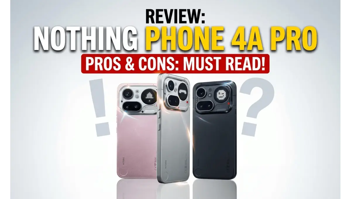 Nothing Phone 4a Pro Pros and Cons